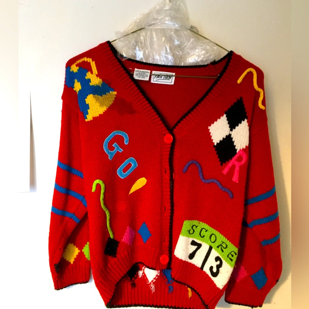Youth cheerleading cardigan, large/6x
